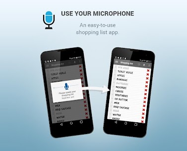 Shopping list voice input PRO 5.8.06 Apk 3