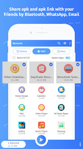 Screenshot 3 Bluetooth Sender - Share Apps  android