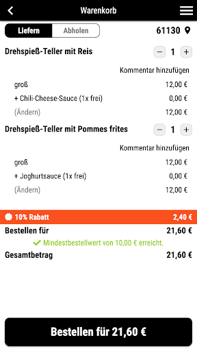 Alanya Döner Screen 2