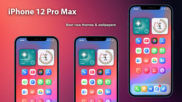 iPhone 12 Pro Max Launcher - 1.2 - (Android)