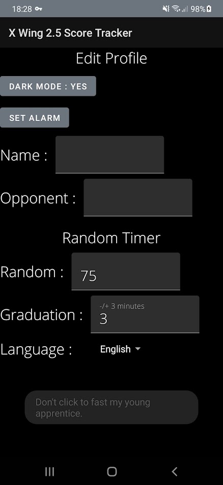 #6. X Wing 2.5 Score & Timer (Android) di: Corentin Roux