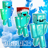 Diamond Skin For Minecraft PE