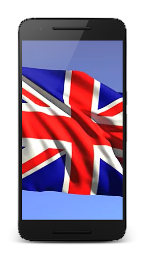 United Kingdom Flag Live Wallp