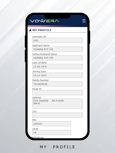 Vowera Partners Screen 3