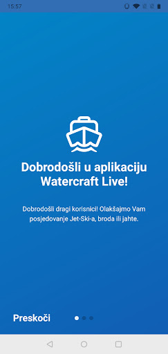 Android application Watercraft Live screenshort