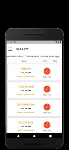 SARA 777 - Matka App