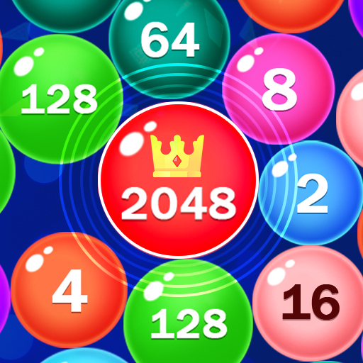 Bubble Blast Balls Merge 2048
