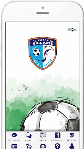 Android application Scuola Calcio Riccione screenshort