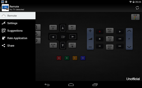 Remote for Samsung TV Screenshot