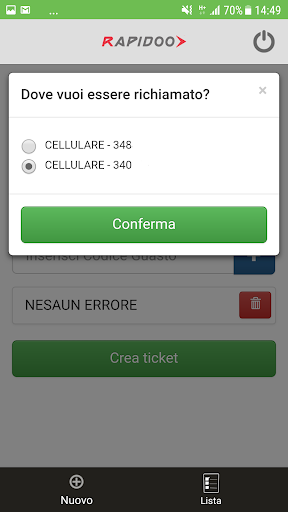 Rapidoo Priority Screen 3
