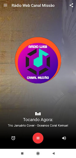 Android application Rádio Web Canal Missão screenshort