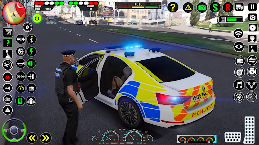 Android application Police Car Game Car Parking 3D screenshort