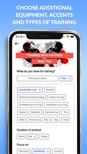 MMA, Boxing, Muay Thai workout Screen 3
