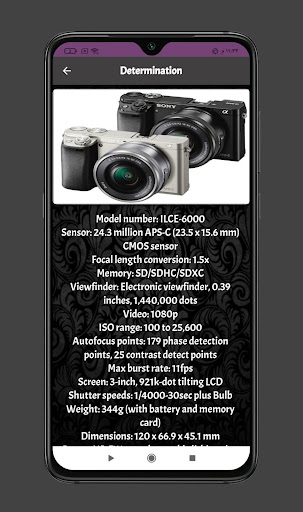 Sony a6000 Guide Screen 3