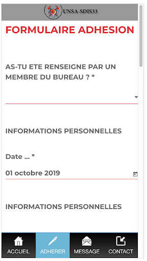 UNSA-SDIS33 Screen 3