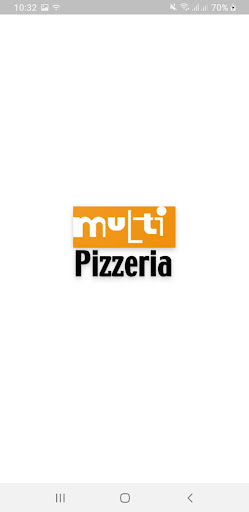 Android application Multi Pizzeria screenshort