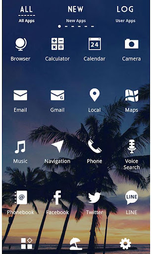 Beach Theme-Waikiki Sunset- Screen 3
