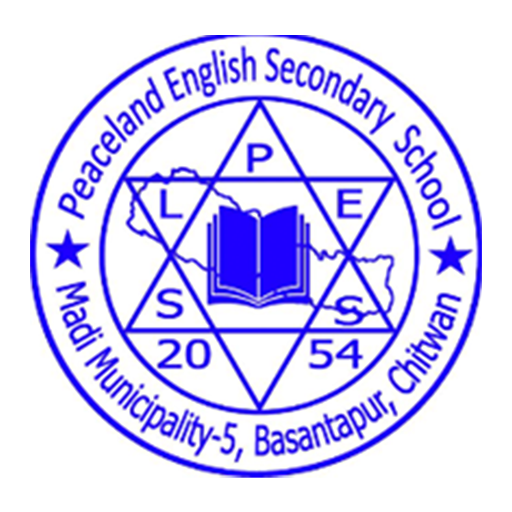 Peaceland English Sec School logo