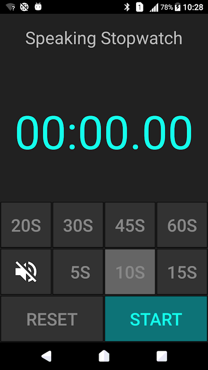 Speaking Stopwatch - 1.10 - (Android)