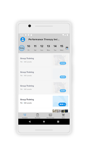 Performance Therapy Ireland Screen 3