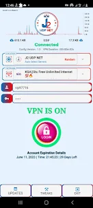 J2 UDP NET - Fast, Secure VPN