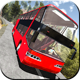 Down Hill Coach Bus Simulator icon