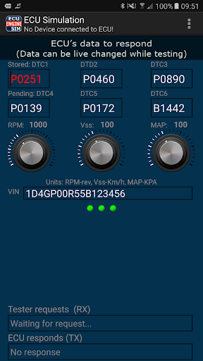 ECU Engine Sim Screen 2