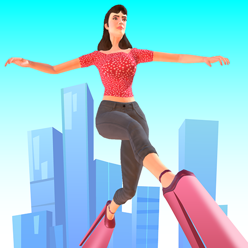 Long Heels Run 3D logo