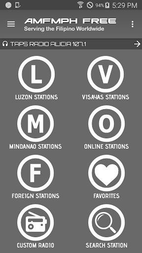 AMFMPH (Philippines Radio) Screen 2