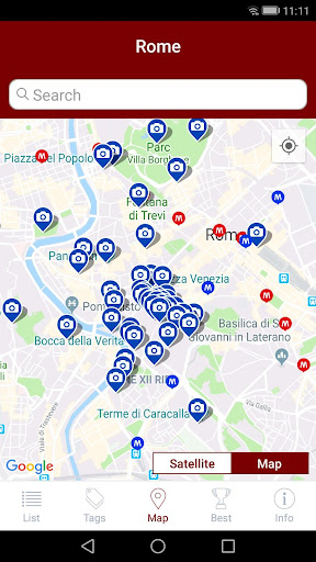 Rome City Travel Guide Screen 2