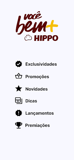 Android application Hippo Você Bem + screenshort