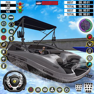 Ship Simulator Police Boat 3D