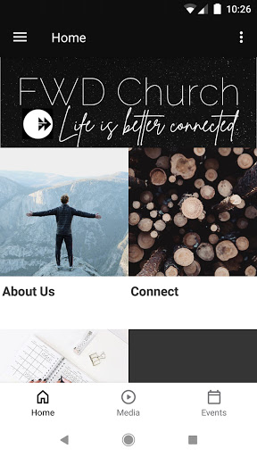 Android application FWD Church screenshort