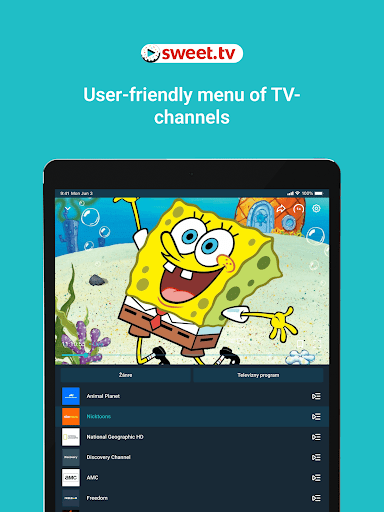 Screenshot of SWEET.TV - TV and movies