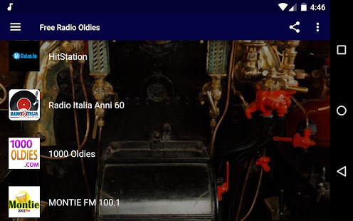 Free Radio Oldies Screenshot