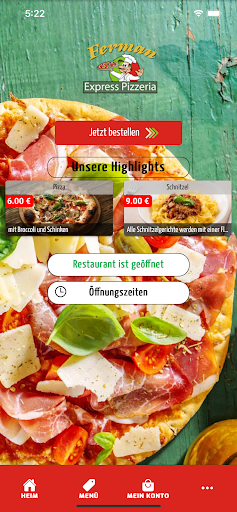 Android application Ferman Nachtexpress Pizzeria screenshort