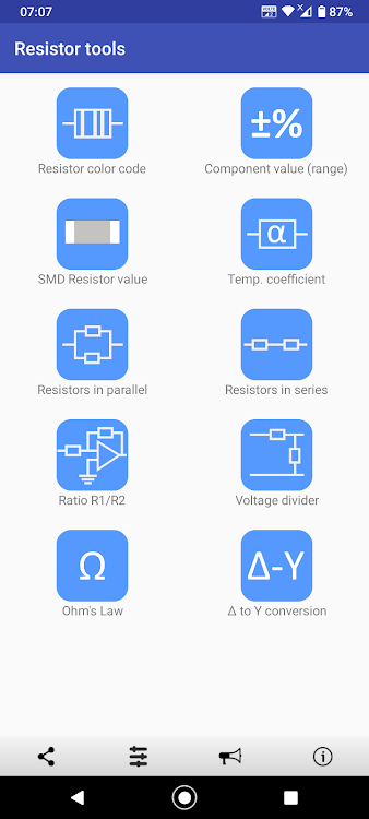 Resistor tools - 1.1.40 - (Android)