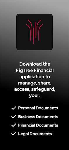 Android application Figtree Vault screenshort