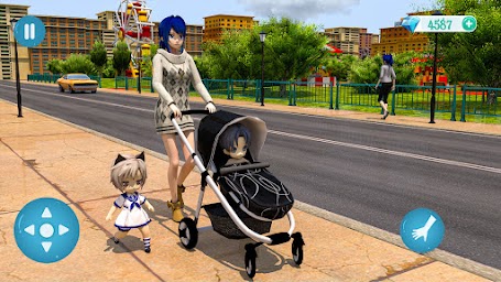 Anime Mother Twin Babies Life