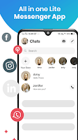 Lite Messenger for Free messages and Video Calls APK Cartaz #2