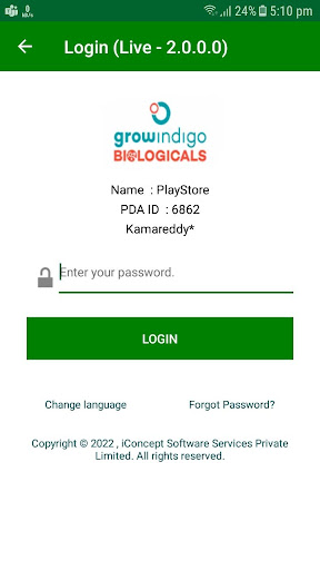 Android application Field Empowerment screenshort