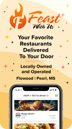 Android application Feast Delivery screenshort
