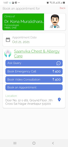 Saanvika Chest & Allergy Care Screen 2
