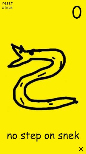 Android application No Step On Snek screenshort