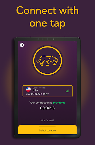 Screenshot of VPN Panther: Express & Secure