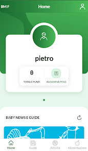Screenshot 1 BeBa (Benessere Bambini) android
