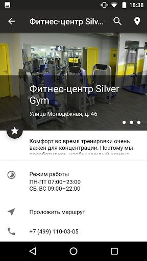 Silver Gym Screen 2