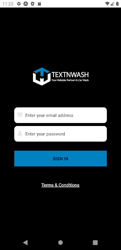 Android application Textnwash Washers screenshort