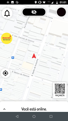 Android application Mmobilidade Motorista screenshort