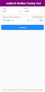 Jaajitech Modbus Test App